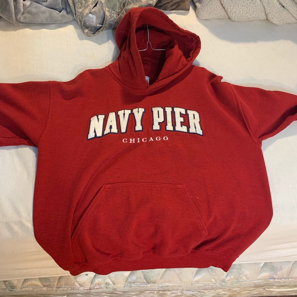 Navy pier hoodie